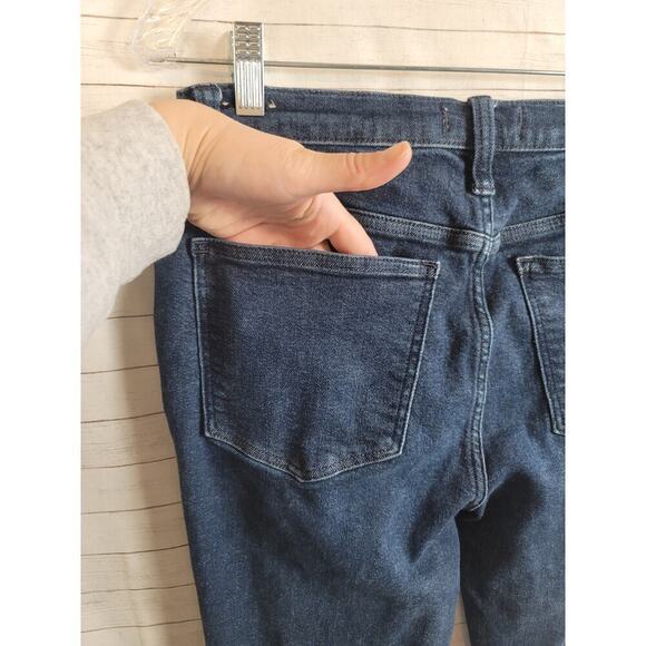 MADEWELL 10" INCH HIGH RISE SKINNY DARK WASH JEANS, SZ 29 - Picture 9 of 16